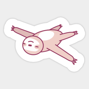 cute kawaii sloth Sticker